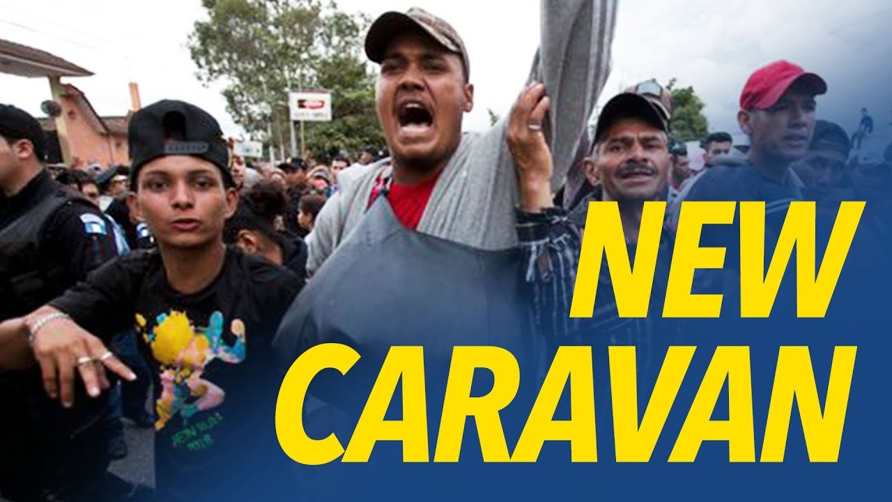 New Caravan With 12,000 Migrants is En Route to the US Border - YouTube