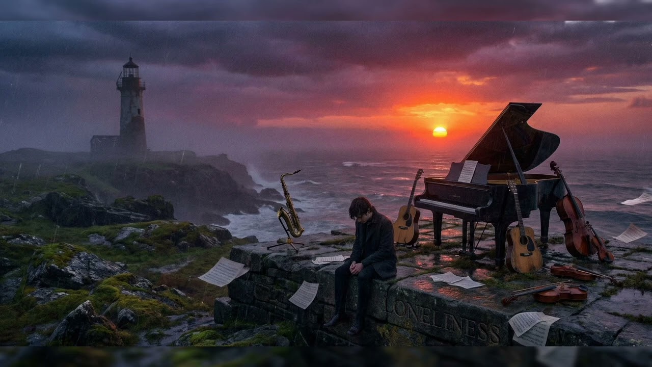 Loneliness: Most Beautiful Sad Violin and Saxophone & Orchestra | Emotional Cinematic Music