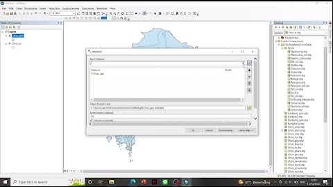 วิธีการสร้าง Intersect ด้วยโปรแกรม ArcMap 10.5