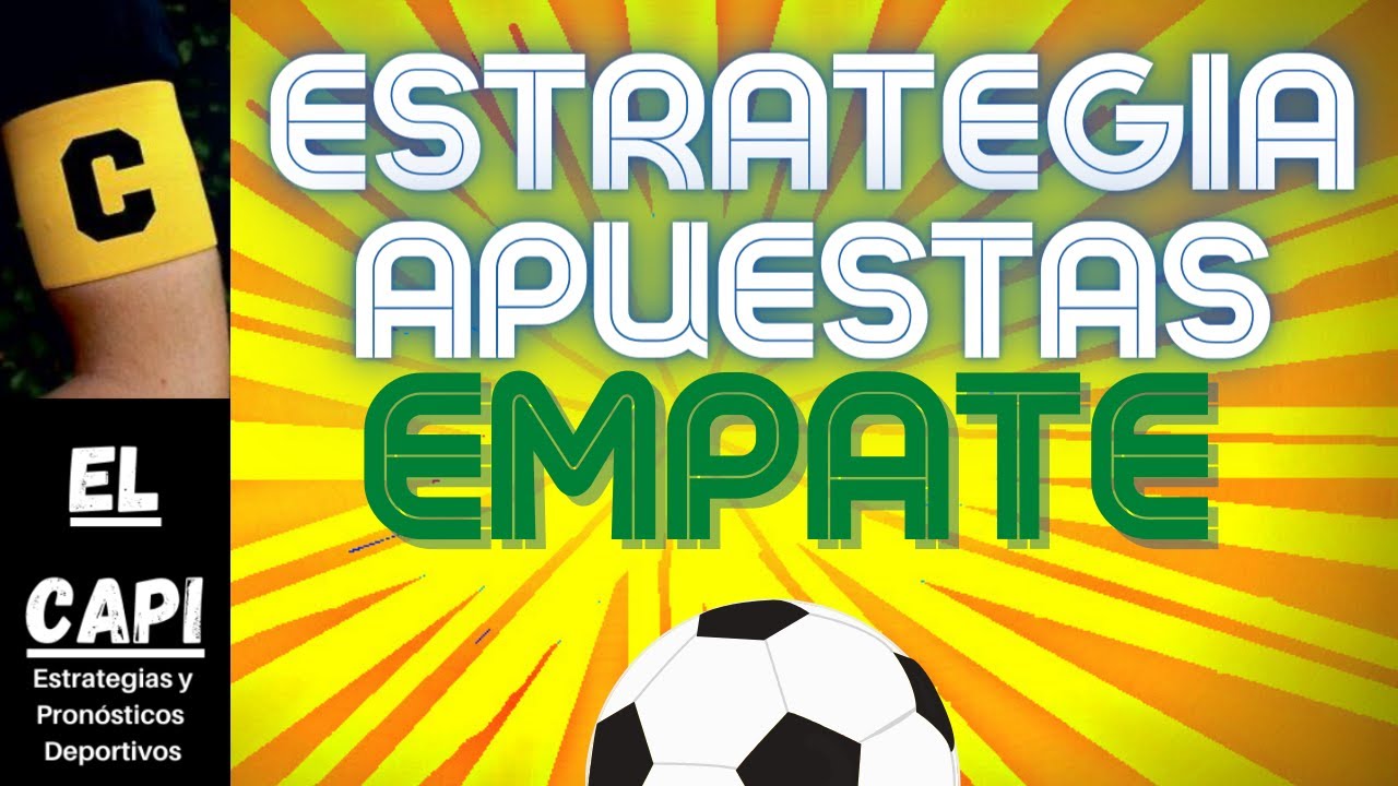 Como Apostar al Empate - Estrategia Fácil!⚽ 