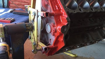 Rotating Engine Stand slack adjuster
