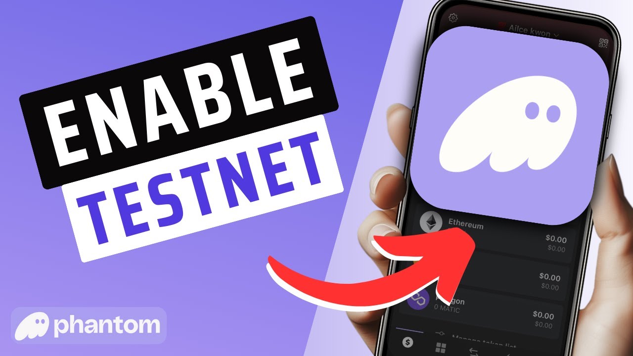 How To Enable/ Turn on Testnet Mode On Phantom Wallet - YouTube