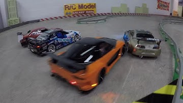Rx7 veilside edition 1/10scale drifting