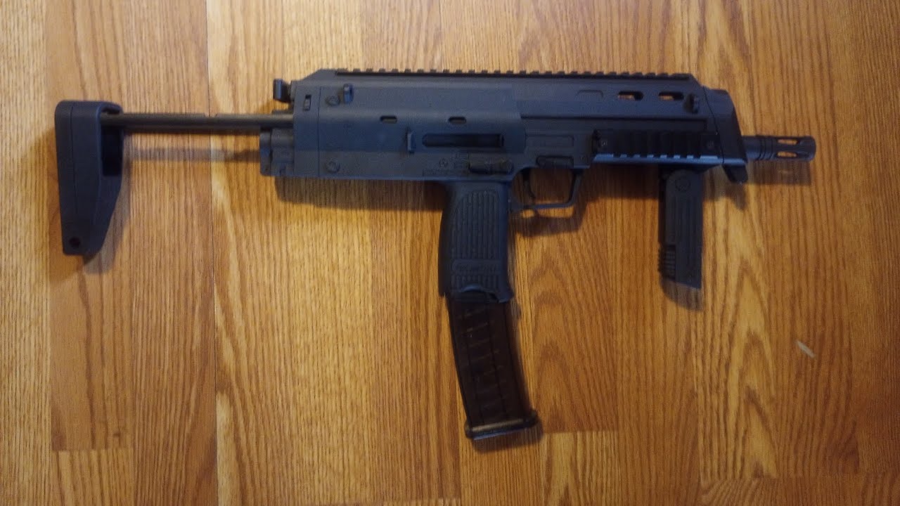 Hanke SMG HK MP7 Nerf AEG Blaster – m416gelblaster