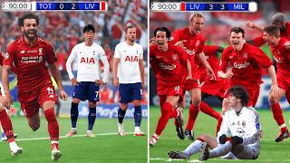 12 Greatest European Finals in Liverpool History