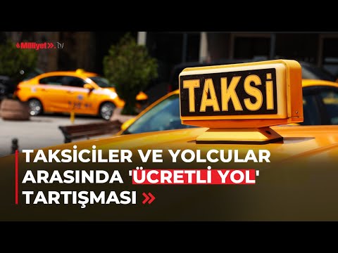 Taksiciler ile yolcular
