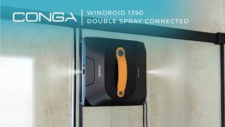 Cecotec Robot Lave-vitres Conga Windroid 1090 Double Spray Connected, 3 Cecotec Robot Lave-vitres Conga Windroid 1090 Double Spray Connected, 3