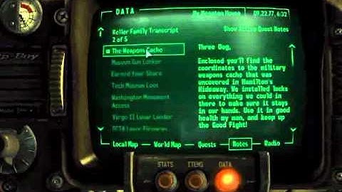 Fallout 3 Walkthrough - Pip Boy and Terminal #42 - TWC