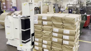 SAVANT AGV Fork Vehicle System Model with Site Scenes 