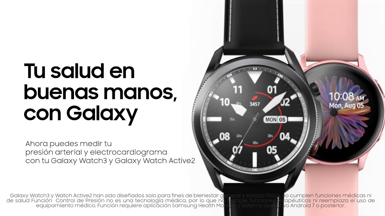 Samsung - Nuevas funciones con Galaxy Watch3 y Galaxy Watch Active2 -  YouTube