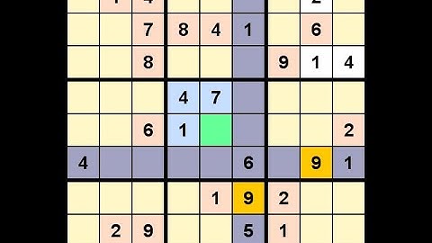 How to Solve Los Angeles Times Sudoku Expert October 25, 2021