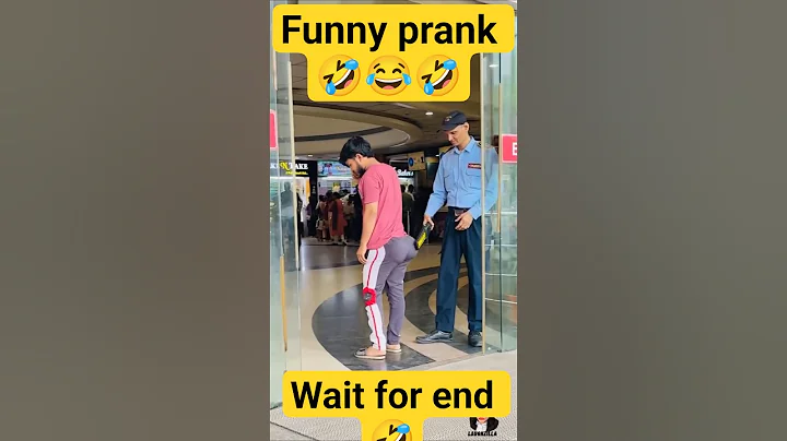 Hilarious Prank on Security Guard  Must Watch#prank #funnyvideo #funnyshorts #trendingshorts #viral