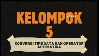 Konversi Tipe Data dan Operator Aritmatika,Perbandingan,Penugasan,Logika di pemrograman Dart