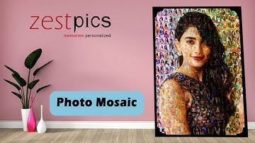 Photo Mosaic | Mosaic Photo Frame | Zestpics