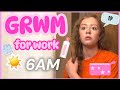 GRWM for a 7 hour shift☀️