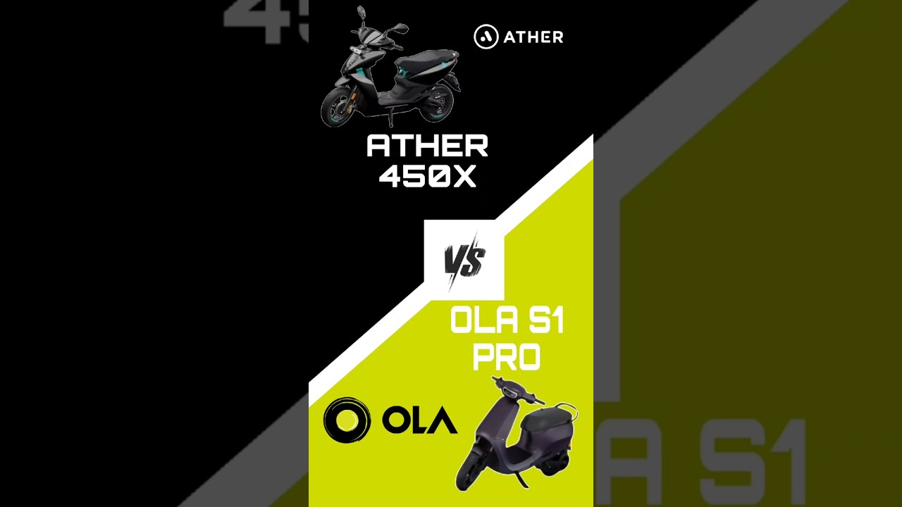 🔋 Ather 450X vs Ola S1 Pro | EV Scooter Comparison India 2025 🛵⚡
