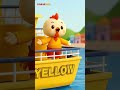 The COLOR BOATS Song!🛥️ | Fun Nursery Rhymes For Kids | Learn Colors w/ @AnimalSketch