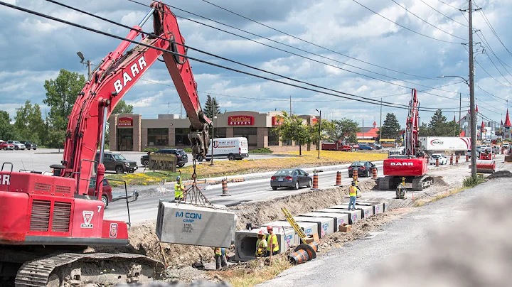 Precast Concrete Box Culvert Installation