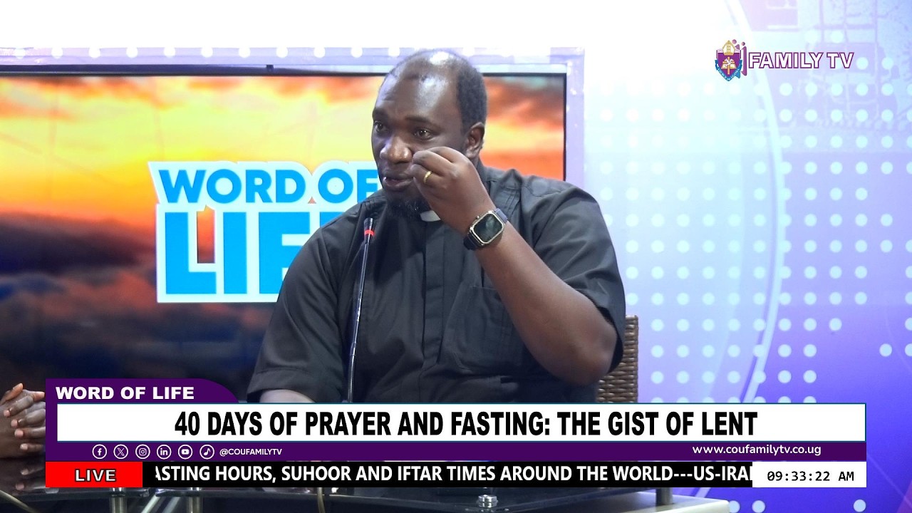 40 Days Of Prayer And Fasting: The Gist Of Lent - YouTube