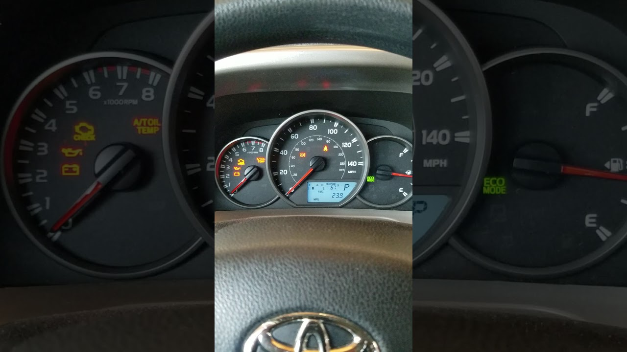 How to reset maintenance required Toyota rav4 2014 - YouTube