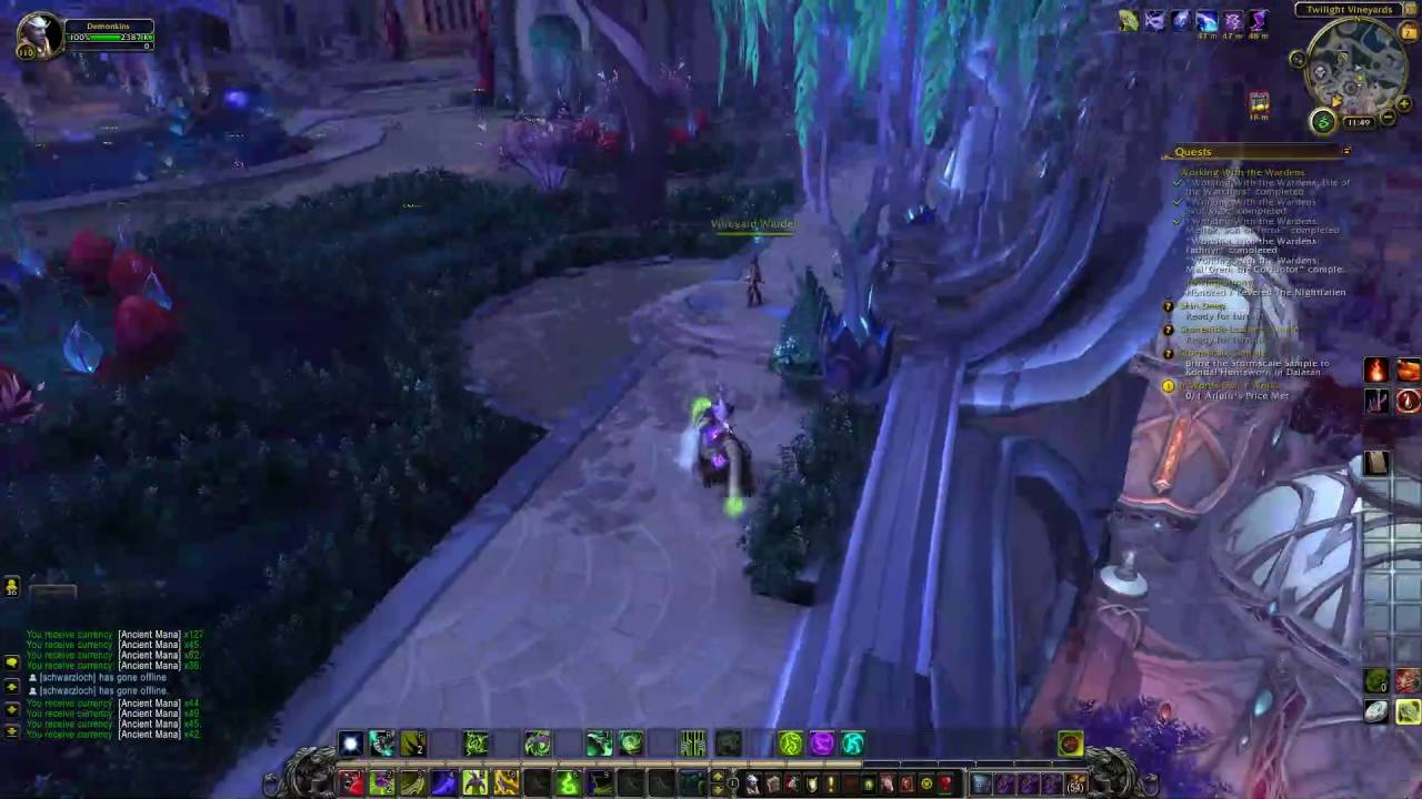 Wow Ancient Mana Farm 800 900 In 7 Mins Ogtomkins Youtube