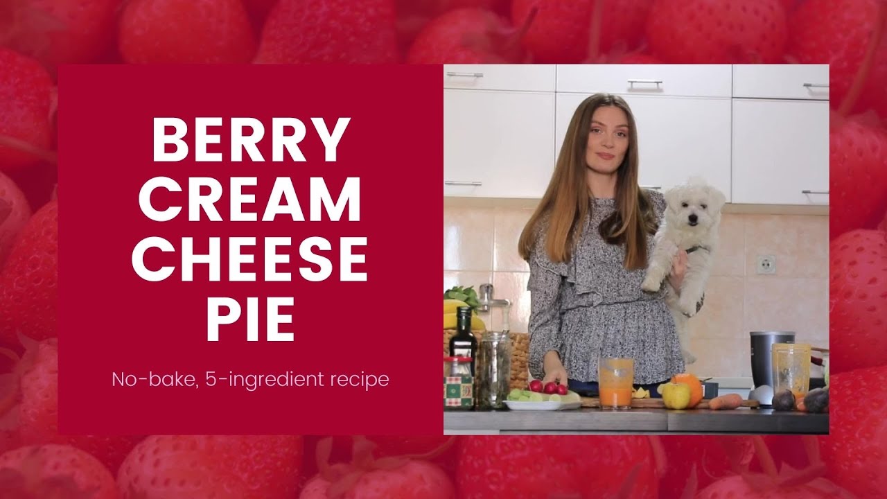 Berrylicious Cheese Cream Pie Recipe A Sweet and Creamy Delight by