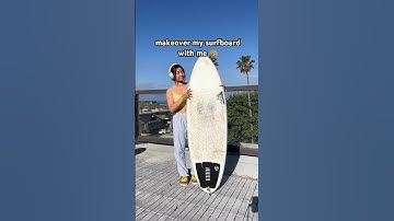 makeover my surfboard 😲*results shocking