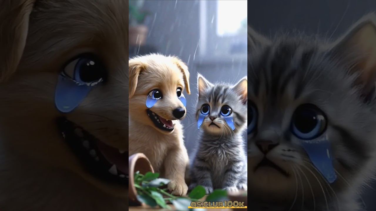 Puppy & Kitten Friendship That Will Melt Your Heart 🐶🐱