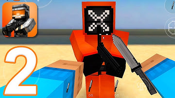 Pixel Strike 3D - Gameplay Walkthrough Part 2 - Squid Elimination Game (iOS, Android)