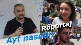 2019 Ayt Bi̇tti̇ Sinav Nasildi? İlk Yorum Ve Değerlendi̇rmeler