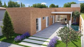 Casa 3 quartos | TIJOLO ECOLÓGICO | Terreno 10x20m