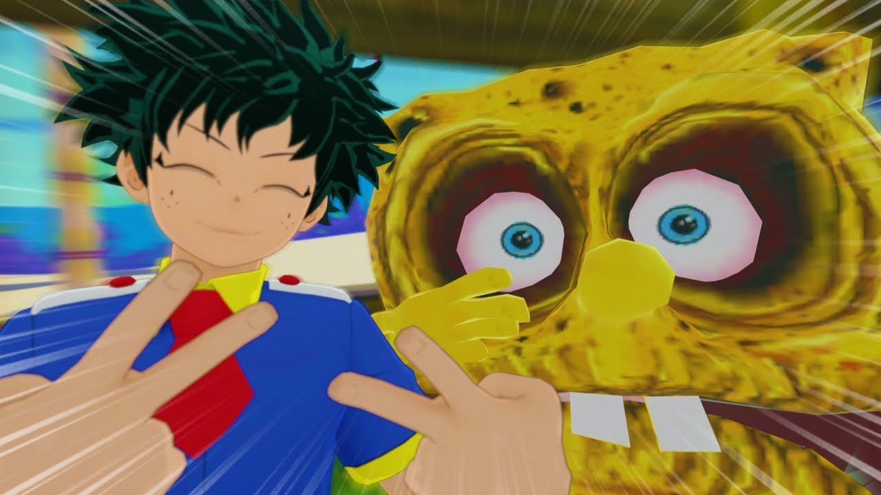 My Hero Academia Meets SpongeBob! (MHA VR)