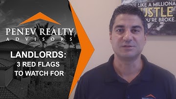 Watch Out For These Red Flags When Selecting Tenants
