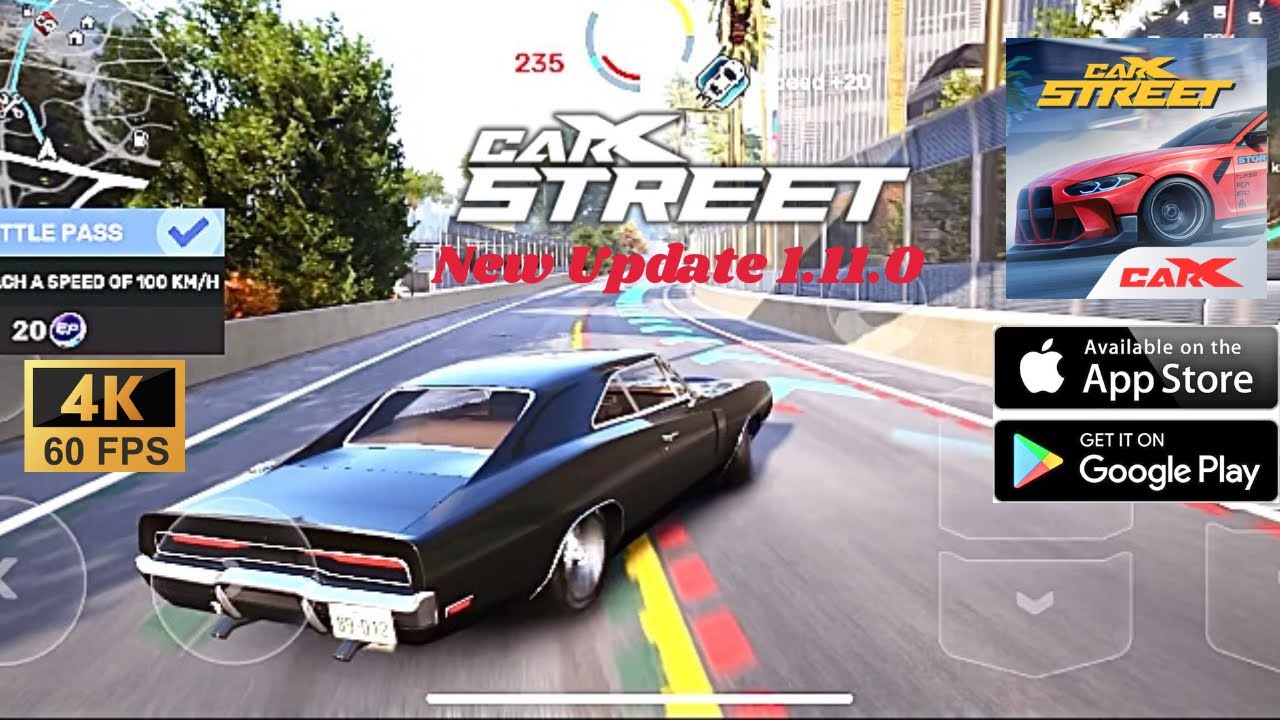 Carx Street Mobile 4k 60 Fps Max Graphics Gameplay Performance | Iphone 11