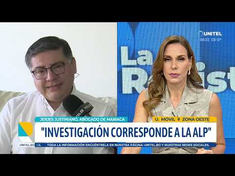 "The statements are irresponsible": Mariaca's lawyer responds to the spokesperson and criticizes ...
