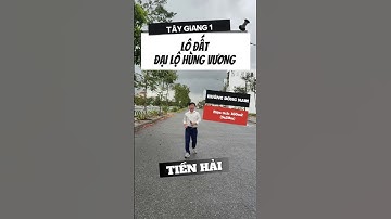 Bán đất Tiền Hải lô đất đẹp mặt Đại Lộ Hùng Vương, trung tâm Tây Giang