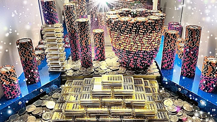 🔵(MUST SEE) HIGH RISK COIN PUSHER $6,000,000 BUY IN!!! WON OVER $30,000,000!!! (MEGA JACKPOT)