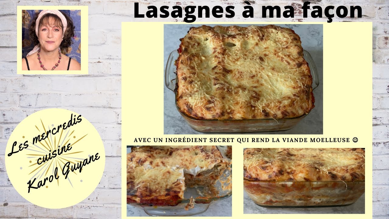 Comment réussir des lasagnes maison ? - YouTube