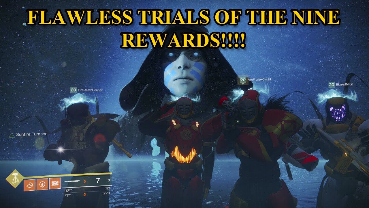 TRIALS OF THE NINE FLAWLESS REWARDS!!!