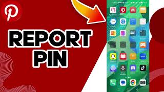 How To Report Pin On Pinterest