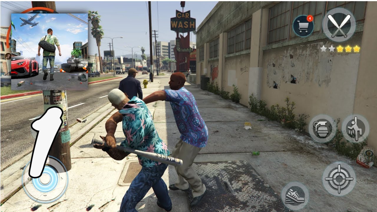 Gangster Crime, Mafia City Gameplay Walkthrough Part 1 (Android, IOS)