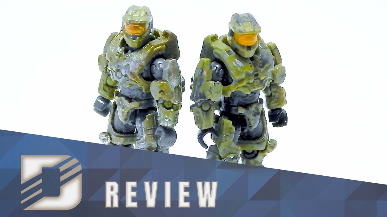 Mega Construx Halo Comparison: Series 5 Master Chief VS. 2 pack Master Chief