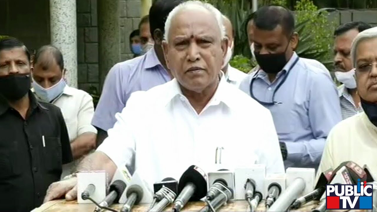 CM Yediyurappa Thanks RR Nagar, Sira Voters | Vijayendra Will Not Contest In By-election, Says BSY