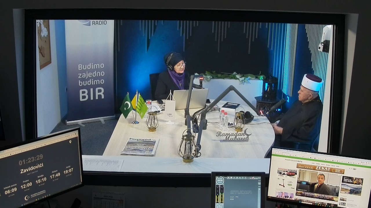 Sehurski program RTV BIR “Zapostimo zajedno 2026” - Edhem-ef. Čamdžić i dr. Damir-ef. Babajić