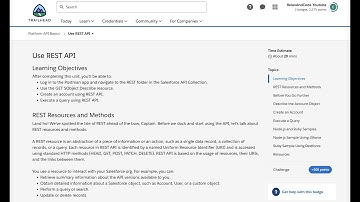 Trailhead - Platform Developer II - Platform API Basics - Use REST API