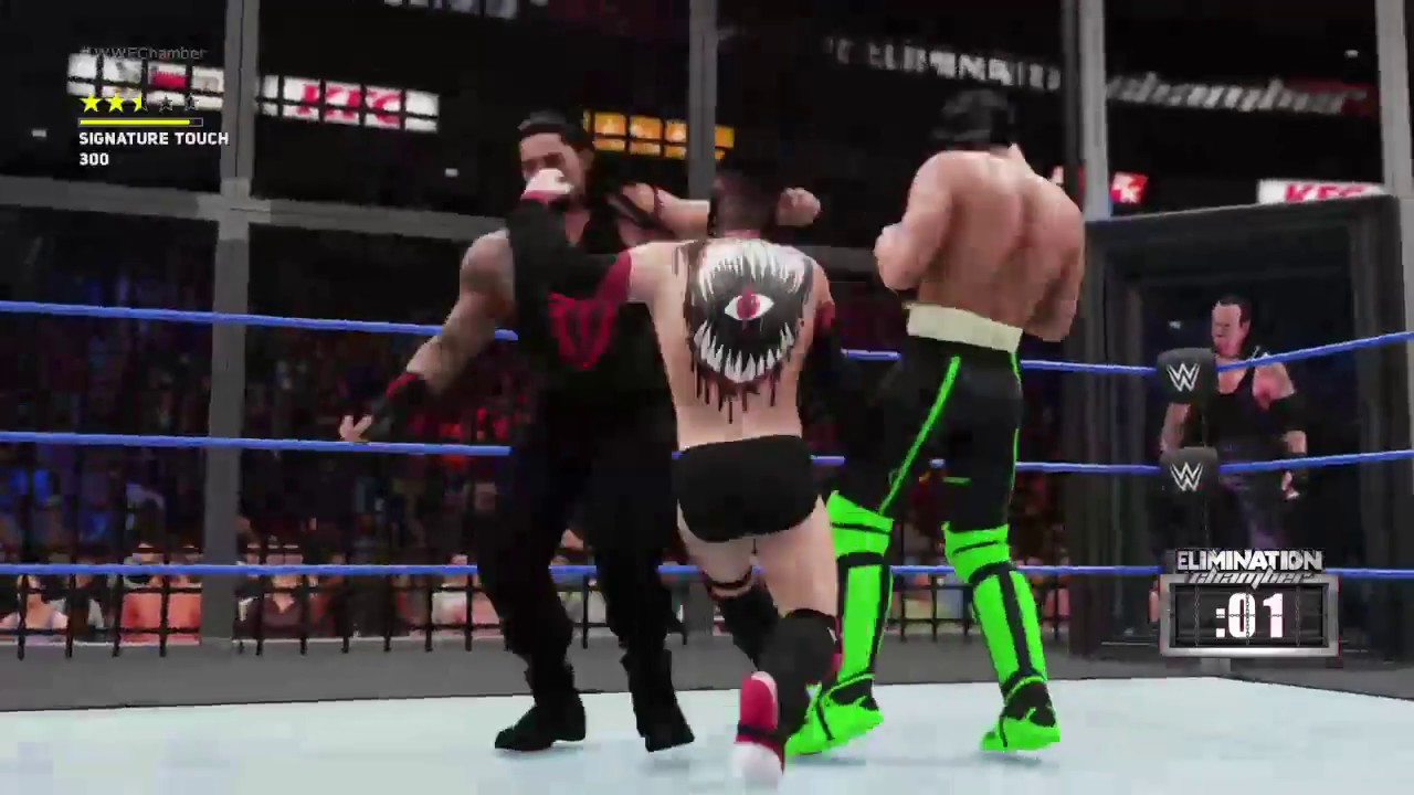 ELIMINATION CHAMBER MATCH WWE UNIVERSAL CHAMPIONSHIP Undertaker Defends Against... camera iphone 8 plus apk