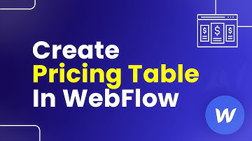 How To Create Pricing Table In Webflow (Step By Step)
