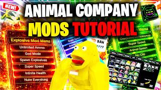 How to Get MOD MENU in Animal Company! (*100+ MODS*)