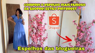 I BOUGHT THE MOST FAMOUS MIRROR ON SHOPEE! Full-length mirror/Gold frame PINTEREST STYLE 🩷✨