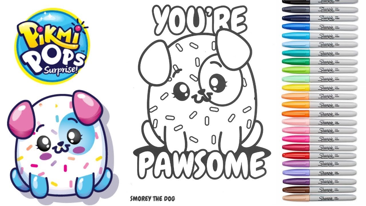 Featured image of post Pikmi Pop Surprise Coloring Pages Meet all of the pikmi pops characters for a fun surprise